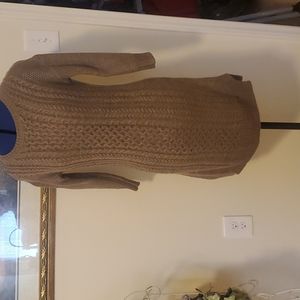 Beautiful taupe colored sweater dress